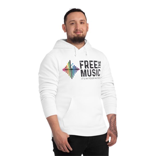 Free The Music Hoodie - Unisex Eco Friendly - Image 4