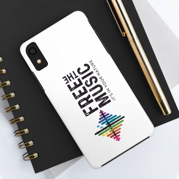 Phone Case with Free The Music Logo - Image 11