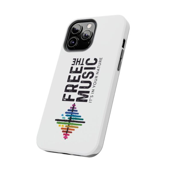 Phone Case with Free The Music Logo - Image 3