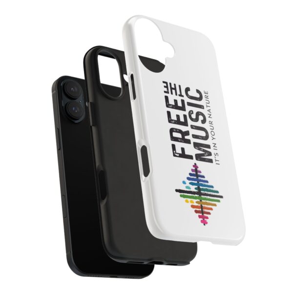 Phone Case with Free The Music Logo - Image 107