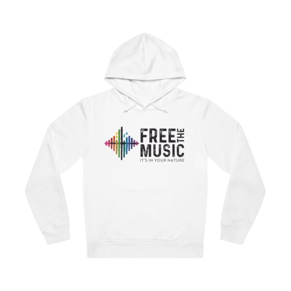 Free The Music Hoodie - Unisex Eco Friendly - Image 2