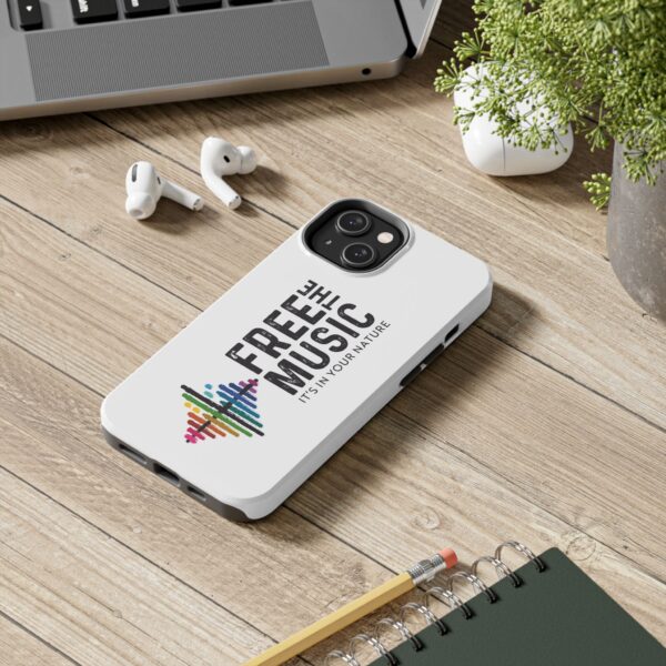 Phone Case with Free The Music Logo - Image 57