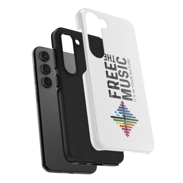 Phone Case with Free The Music Logo - Image 87