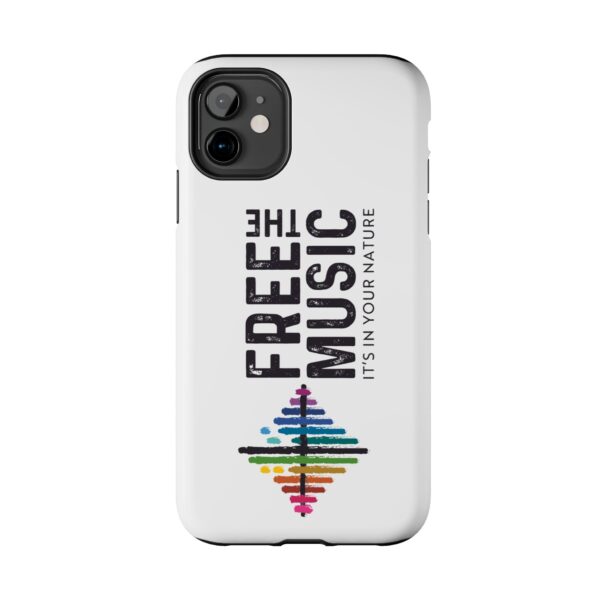 Phone Case with Free The Music Logo - Image 17