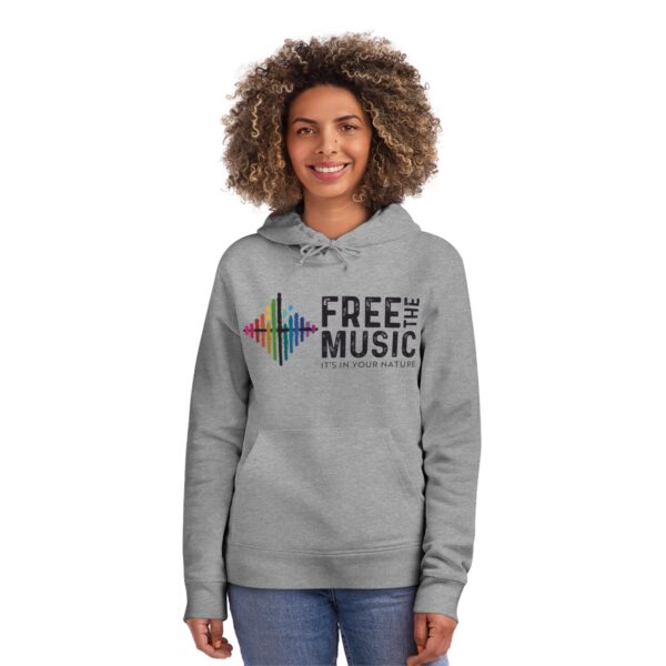 Free The Music Hoodie - Unisex Eco Friendly - Image 8