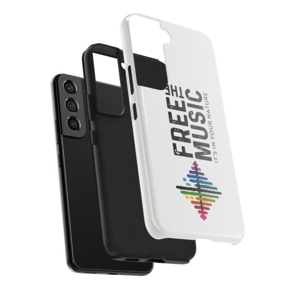 Phone Case with Free The Music Logo - Image 91