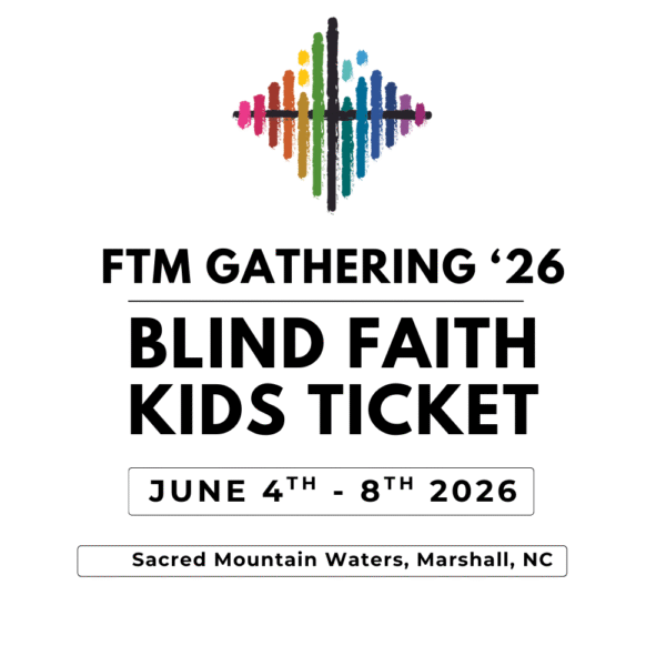 Blind Faith Kids Ticket (3-12 Yr Old)