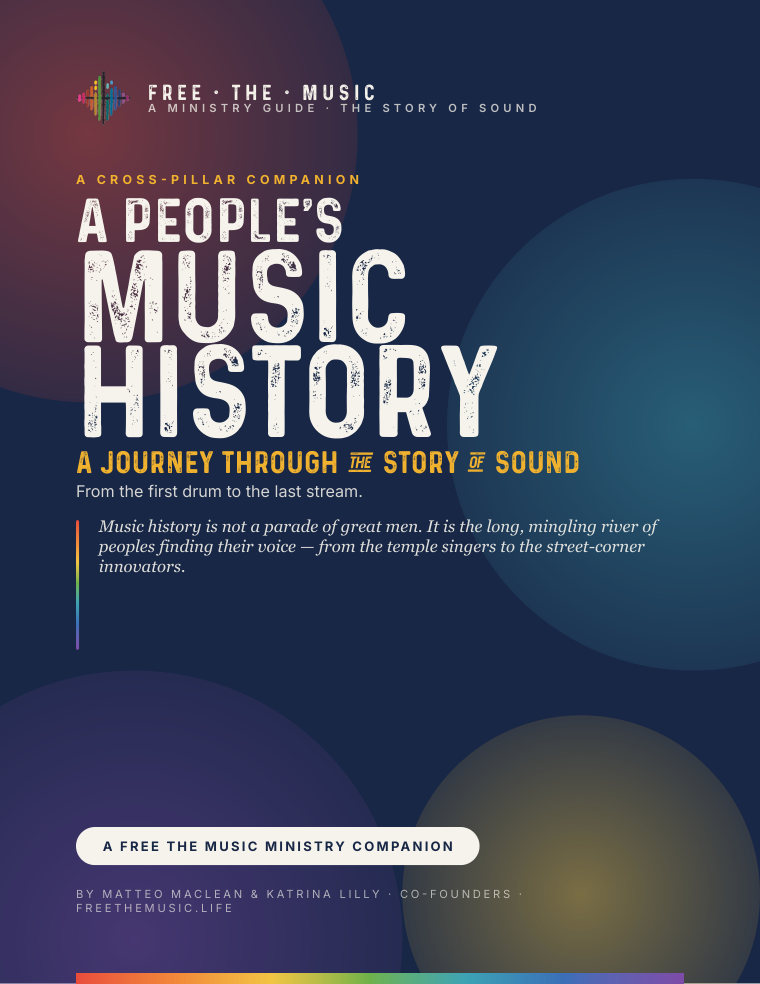A People’s Music History handbook cover