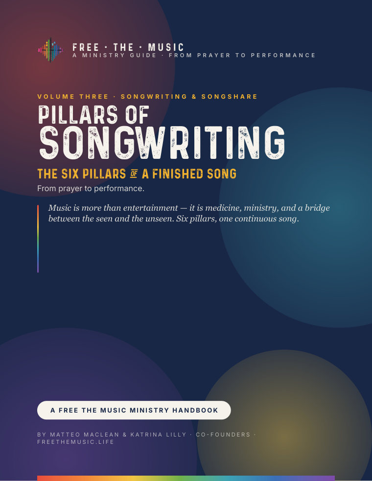 Pillars of Songwriting handbook cover